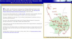 Desktop Screenshot of mojave2006.drycyclist.com