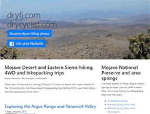 Tablet Screenshot of drycyclist.com
